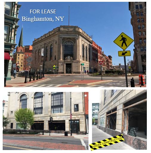 Progress continue at 95 Court St in downtown #Binghamton. #LeaseSpace is filling quickly. Contact me today!  pyramidbrokerage.com/properties/lis…