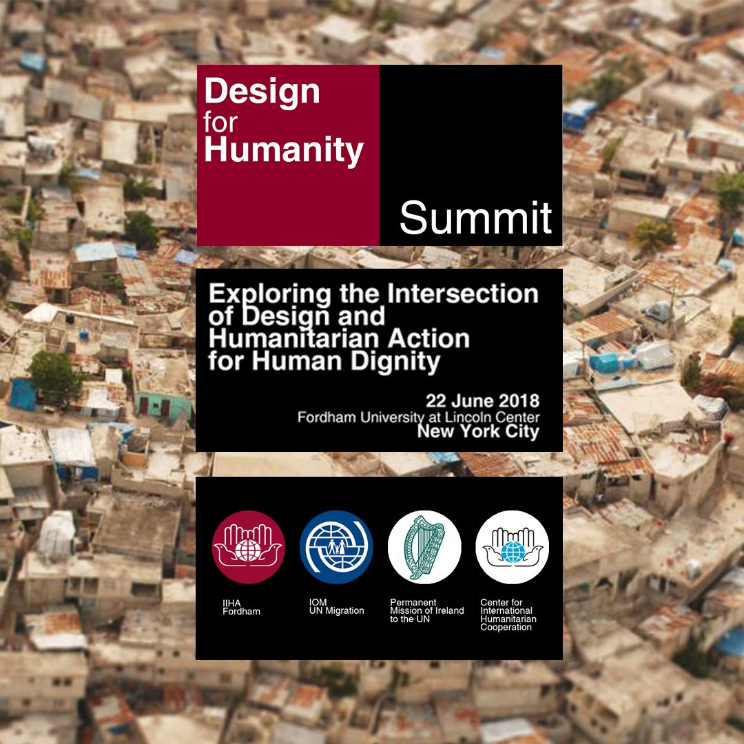 UNmigration's tweet image. Designers + Humanitarians: Don’t miss out! 

Say you’ll join us at #Design4Humanity Summit in June: bit.ly/2I657xL