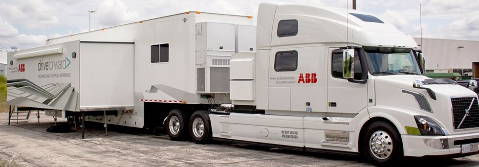 ABB's #DCX vehicles are on tour! See for yourself just what our #VFDs can do! See when it is coming near you! ow.ly/oB7O30jWfTa