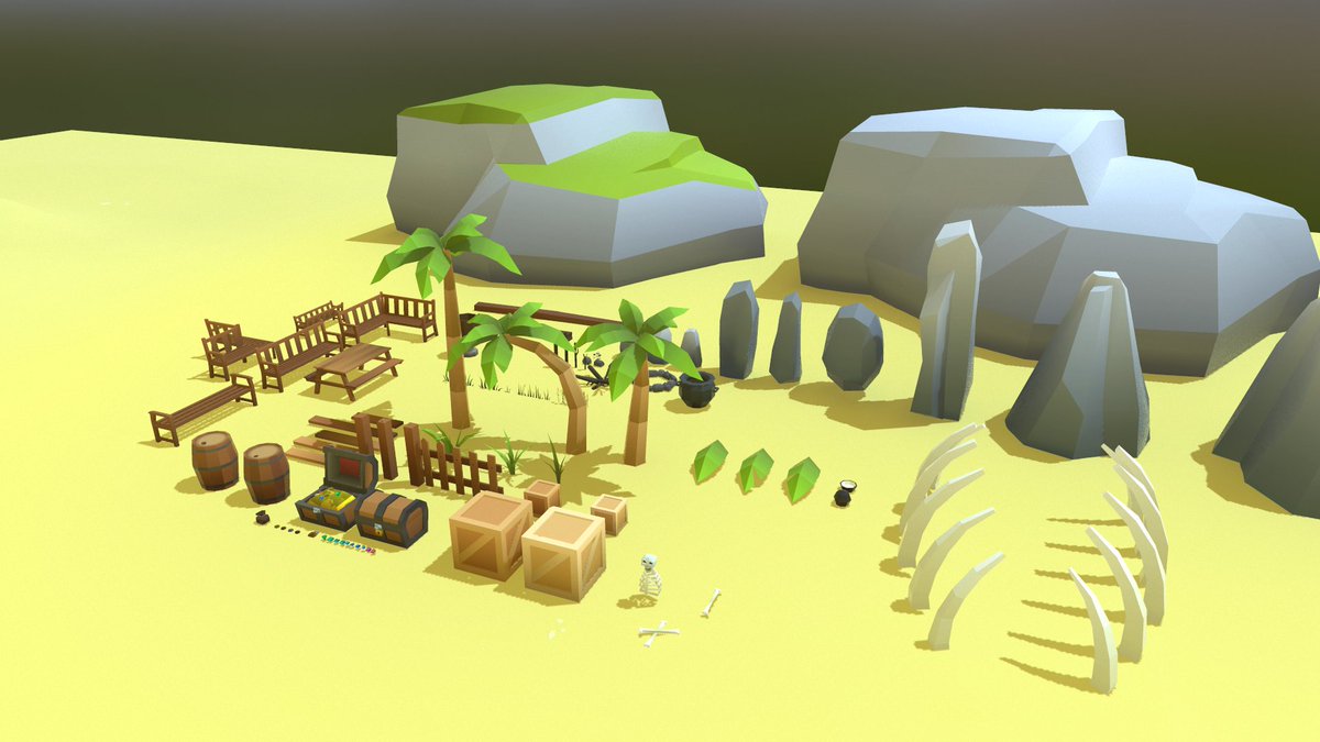RoRamsay's tweet image. How much would you pay for this pack? With the possibility of free updates and more props on a bi-weekly basis? #Unity3d #AssetStore #Gamedevmarket #GameAssetsCreation
