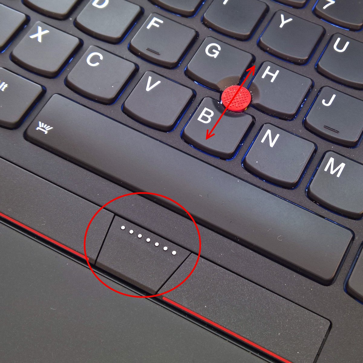 geordiemuppet's tweet photo. I mentioned this to two people today who didn't know it was a thing on #ThinkPad. #Trackpoint Scrolling. #TechTip #TechSupport #ITSupport #LenovoIN https://t.co/KbOC1sPuqn