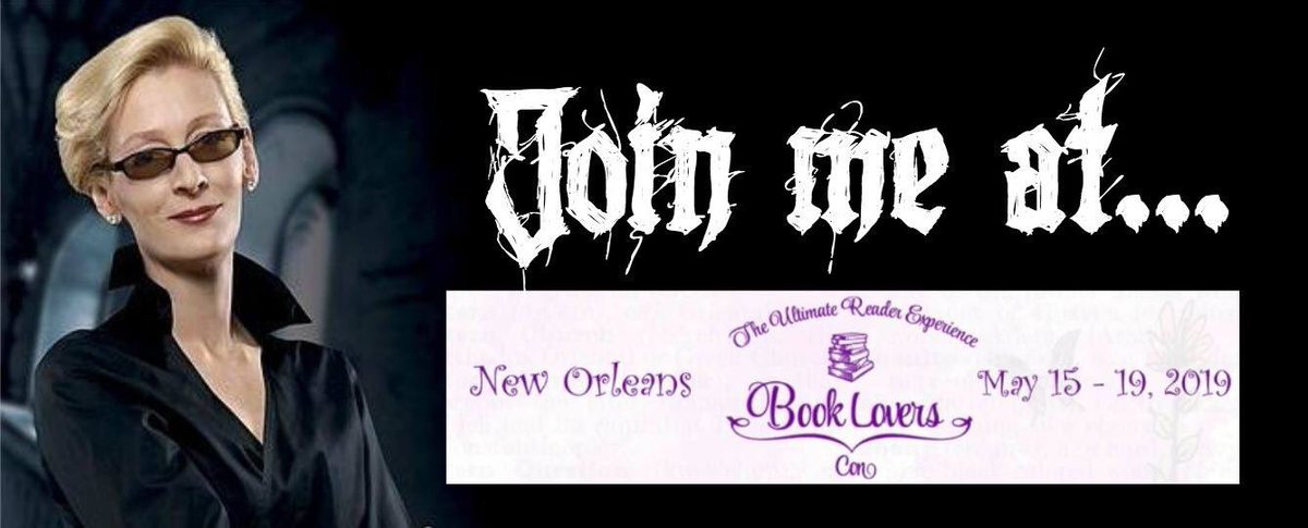 JRWard1's tweet image. #bdb #neworleansorbust #comejoinme #soexcited #cantwait 

I'm thrilled to announce I'll be attending @BookLoversCon in New Orleans next year! 

More info to come but in the meantime, check out their Facebook page: 

facebook.com/BookLoversCon/