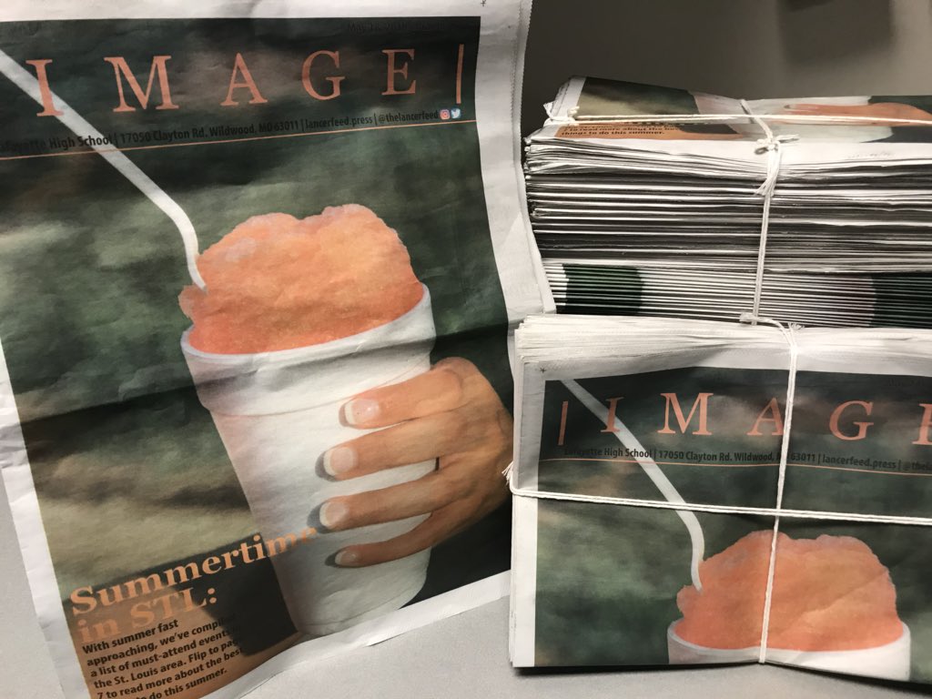 Be sure to grab a copy of the final issue of The Image tomorrow on your way in to school! #connectedlancer