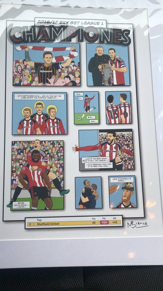 Thank you so much to <a href="/ArtyBianco/">ⒶⓡⓣⓨⒷⓘⓐⓝⓒⓞ</a> for this <a href="/SUFC_tweets/">Sheffield United</a> picture this will be available on the night #28thjuly <a href="/TheAlbionBarLR/">The Albion Sheffield</a> #SUFC #twitterblades