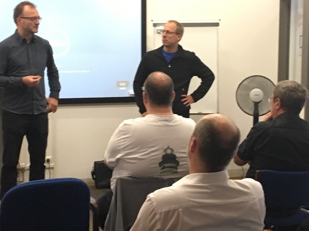 irregularbi's tweet image. 4 German #Qlik Luminaries in the room at our #QlikDevGroup event in Leipzig