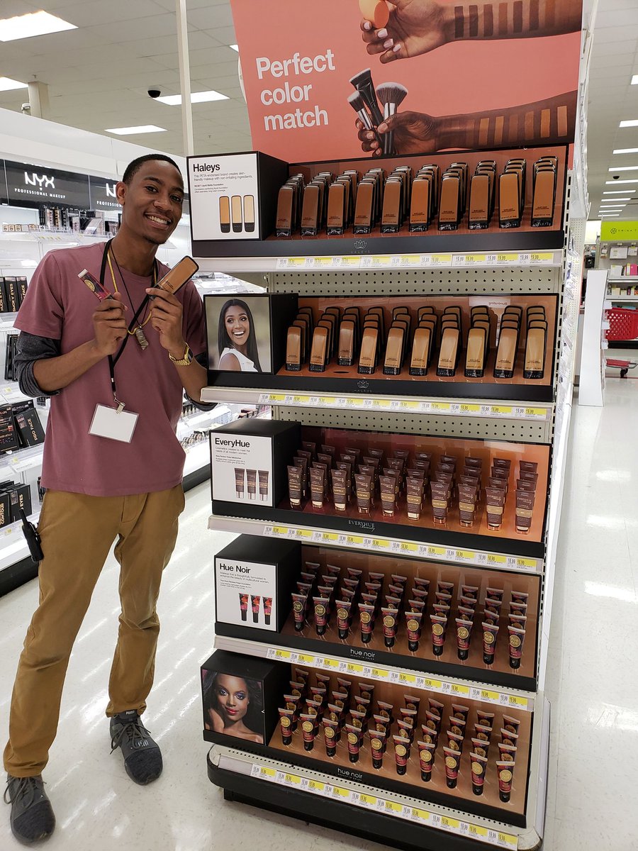 #BrandAlert! Check out our Beauty TM showing off some of our new inclusive makeup products! Foundations that cover a broad range of skin tones to help more guests find their perfect color match! #T2418 #Inclusion #Makeup <a href="/SchwarzArielle/">Arielle Schwarz</a>