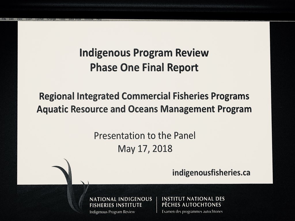 1Bob_Chamberlin's tweet photo. Attending @IndigenousFish in BoD reviewing 1st Year #DFO #Indigenous Program Review #IPR
#AAROM #PICFI #AICFI
Final Report will be Released
May 22nd 2018 https://t.co/Ga1FhuUCe8