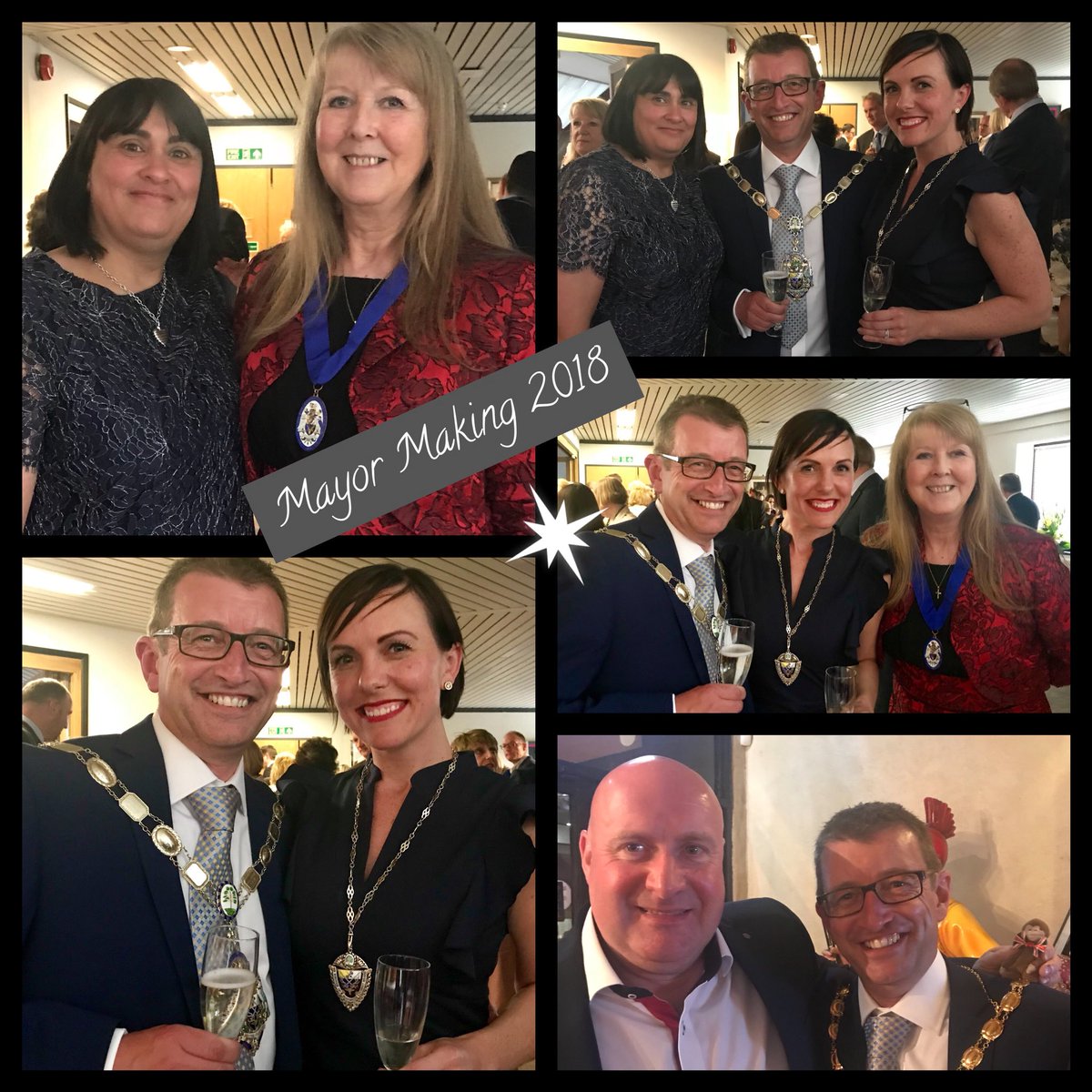ChimpyWorldwide's tweet photo. Yesterday I got to meet two past Mayors of @surreyheath and the newest one too ! #lovinglife 🙊🐵🎖 https://t.co/8S8We1sVky