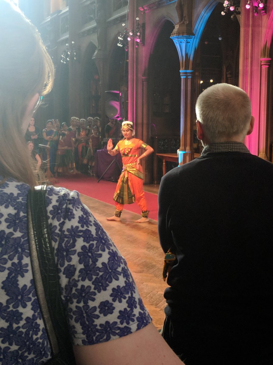 Never outdone, the sun's shining through <a href="/TheJohnRylands/">John Rylands Research Institute and Library</a> too.