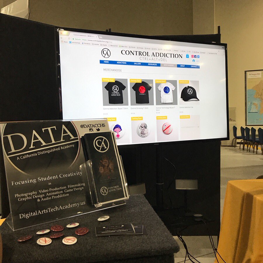 Ctrl_Addiction's tweet photo. Ready for the 2018 PSUSD CTE Showcase! @psairmuseum #CTRALTDEL #DATAcademy
Join us as we showcase Phase 2 of our Control Addiction Project, prepping up for Phase 3 which will officially launch our project next year. https://t.co/IvKZnKkzkM