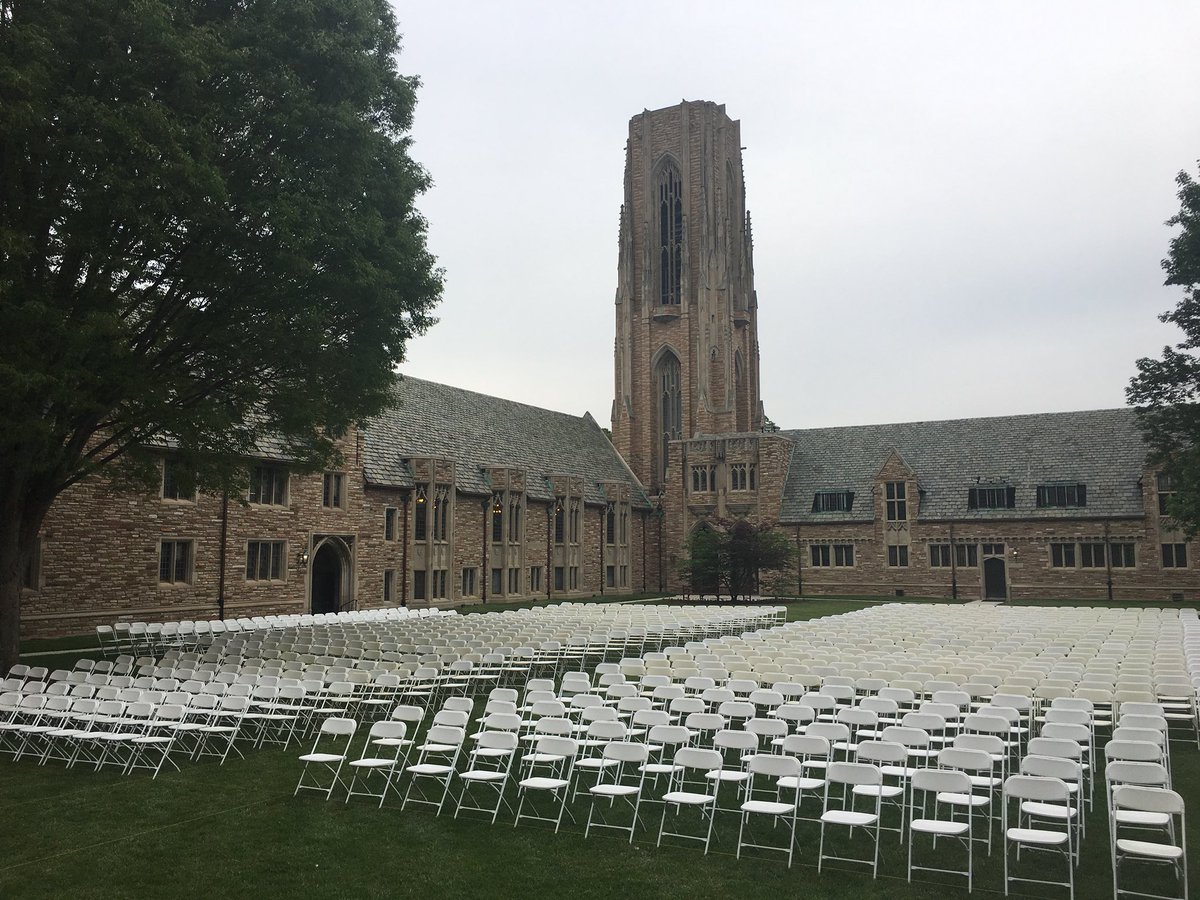 ConcordiaSem's tweet photo. One more day. We are ready! #CSLgrads #2018Commencement #WhoWillGoForUs https://t.co/mlgEXkE0O3