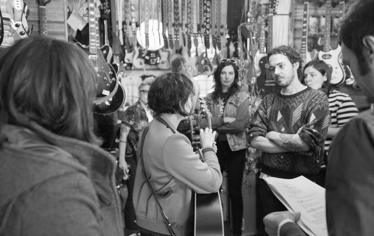 Tomorrow night at <a href="/stkildafilmfest/">St Kilda Film Fest</a> -“Gender Reversed Guitar Shopping” hits the big screen! Session 7, snap up a ticket! 🤩