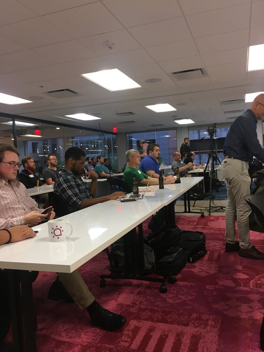 laurieontech's tweet image. #nationjs kick off event!