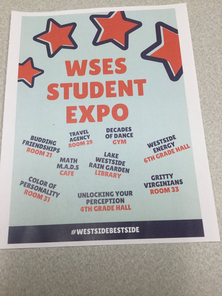 tonibbrown's tweet photo. The Westside Expo was GREAT!!!@WSESSmithfield @IWCSchools #WestSideBestSide https://t.co/8MqPgj7cyj