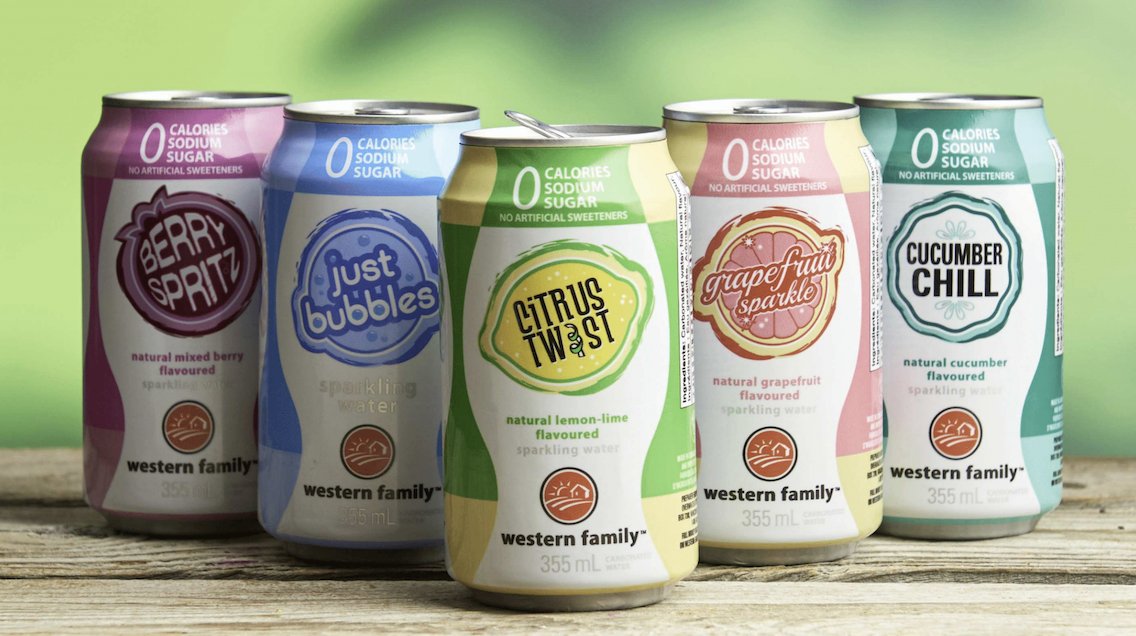 Introducing our brand new Sparkling Waters! 💧Made with zero calories, sugar and sodium with no artificial sweeteners, they are essentials for 100% summer fun. bit.ly/WesternFamilyS… | #MyWesternFamily