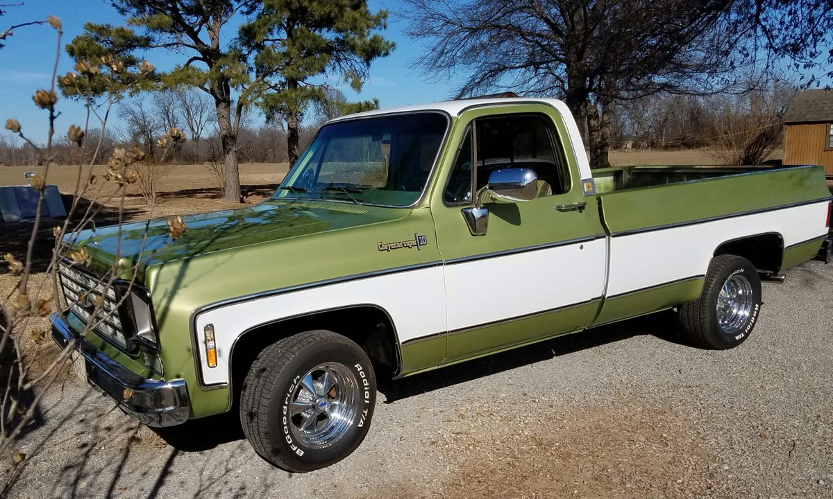 LMCTruck's tweet photo. #TBT: The first owner of Mark K.'s 1976 #ChevyCheyenne kept all the original paperwork, owner's manual and maintenance records, so Mark knew he'd found a gem. Read about the #restoration: https://t.co/gI37sQTPHC https://t.co/49o7S80eSH