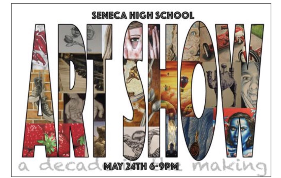 SenecaArt's tweet photo. This time next week!!!! Be there!!! #10thanniversary #decadeinthemaking https://t.co/bPcd61ysTJ