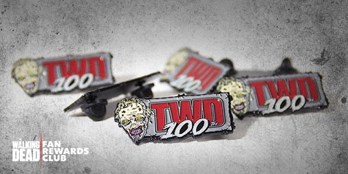 WalkingDead_AMC's tweet photo. For #TWDRewards members only: we’ve got limited-edition pins designed for the crew by Greg Nicotero himself. Get them before they’re gone — sign up today! #TWD https://t.co/7P1KAKF9XT https://t.co/x6H8ZGNubW