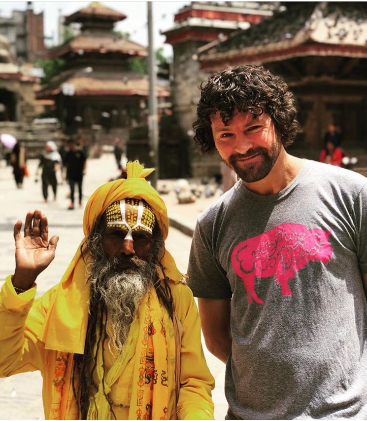 PinkBuffaloFilm's tweet photo. #PinkBuffalo spotted in Nepal. https://t.co/5DSxepaSUx