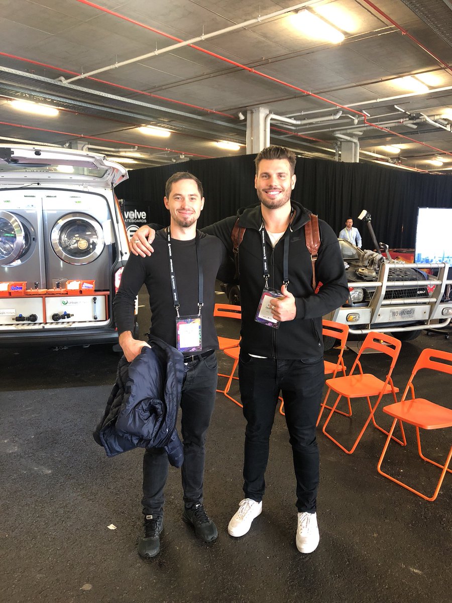 Ready to <a href="/shinedrink/">shine+ drink</a> at day two! #Myriad2018 🙌🏼