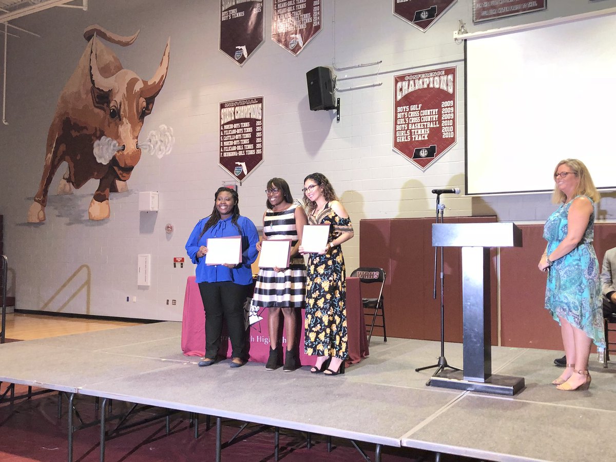 WRHSStampede's tweet photo. Student Services awarded 3 Scholarships in the amount of $500 each to students who have overcome obstacles and have maintained academic success. https://t.co/qEPZxb9YCI