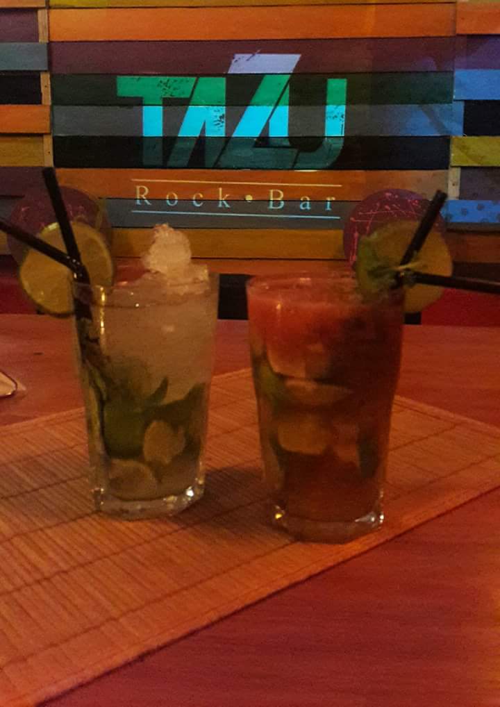 TAZURockBar's tweet photo. TAZU ROCK BAR te invita a disfrutar de la #MojitoFest vol.1 ⚠

Te esperamos hoy jueves 17/5 hasta el sábado 19/5 con 2×1 de Mojito Mediterráneo, Mojito de frutilla y Mojito Frozen 🍹

Te lo vas a perder? 😊 https://t.co/EFXMwYs6Tm