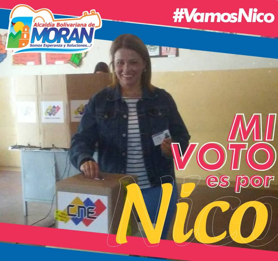GiselaR_Moran's tweet photo. Morán presente en el Gran Cierre de Campaña del Candidato del Frente Amplio de la Patria @NicolasMaduro, en compañía de Nuestra Gobernadora @gestionperfecta y el Pueblo aguerrido de Morán. #VenezuelaVotaPorMaduro  #PorLaPazYProsperidadVota https://t.co/MocE7PKR2O