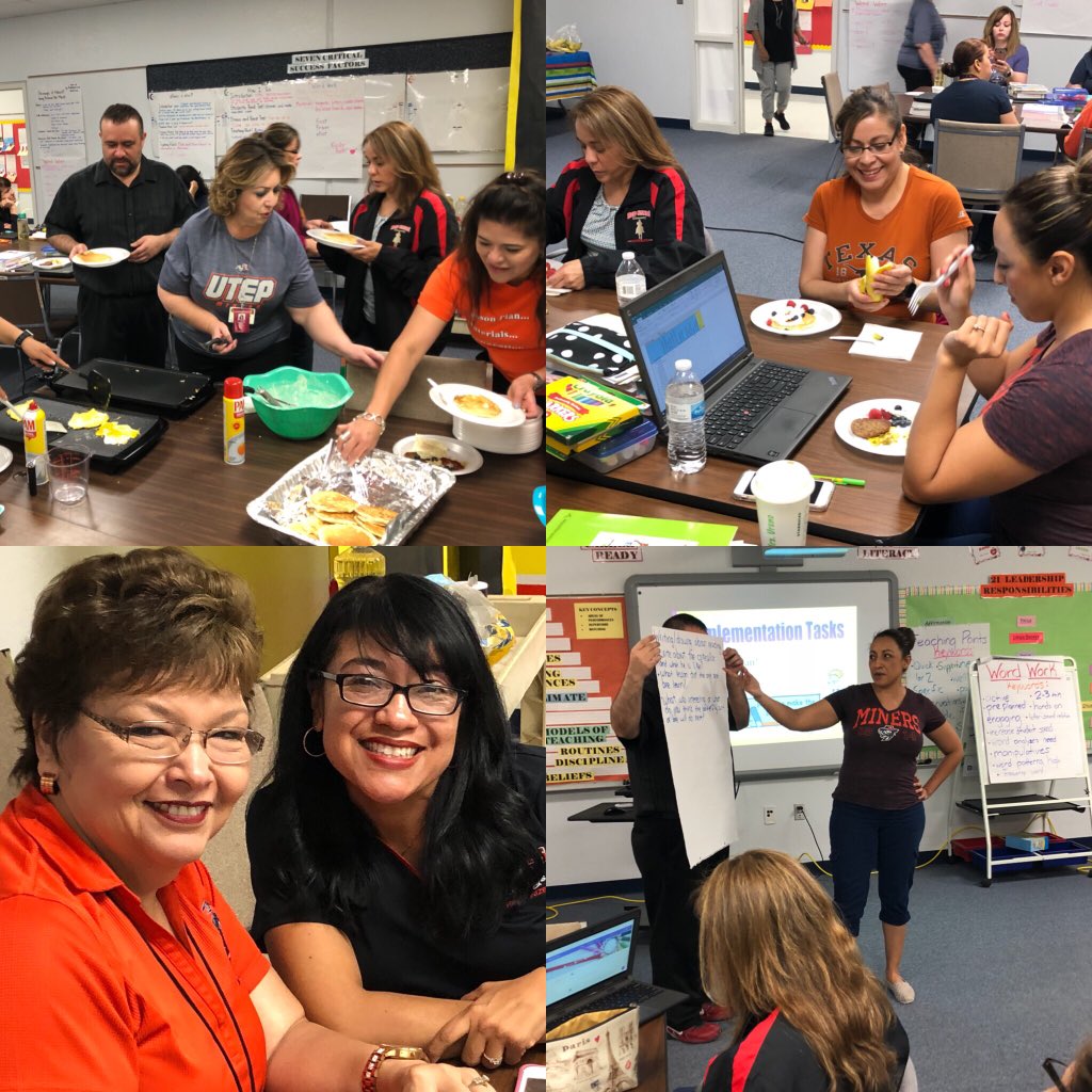 erickachavez21's tweet photo. Our last BL Training during PLC- Writing About Reading! 📖 📚 A delicious breakfast served for our teachers to show our appreciation for their amazing hard work and dedication 🥞 🍳  #learningwhileeating #breakfastisgoodanytime #rseteachersrock https://t.co/shsyTneieR