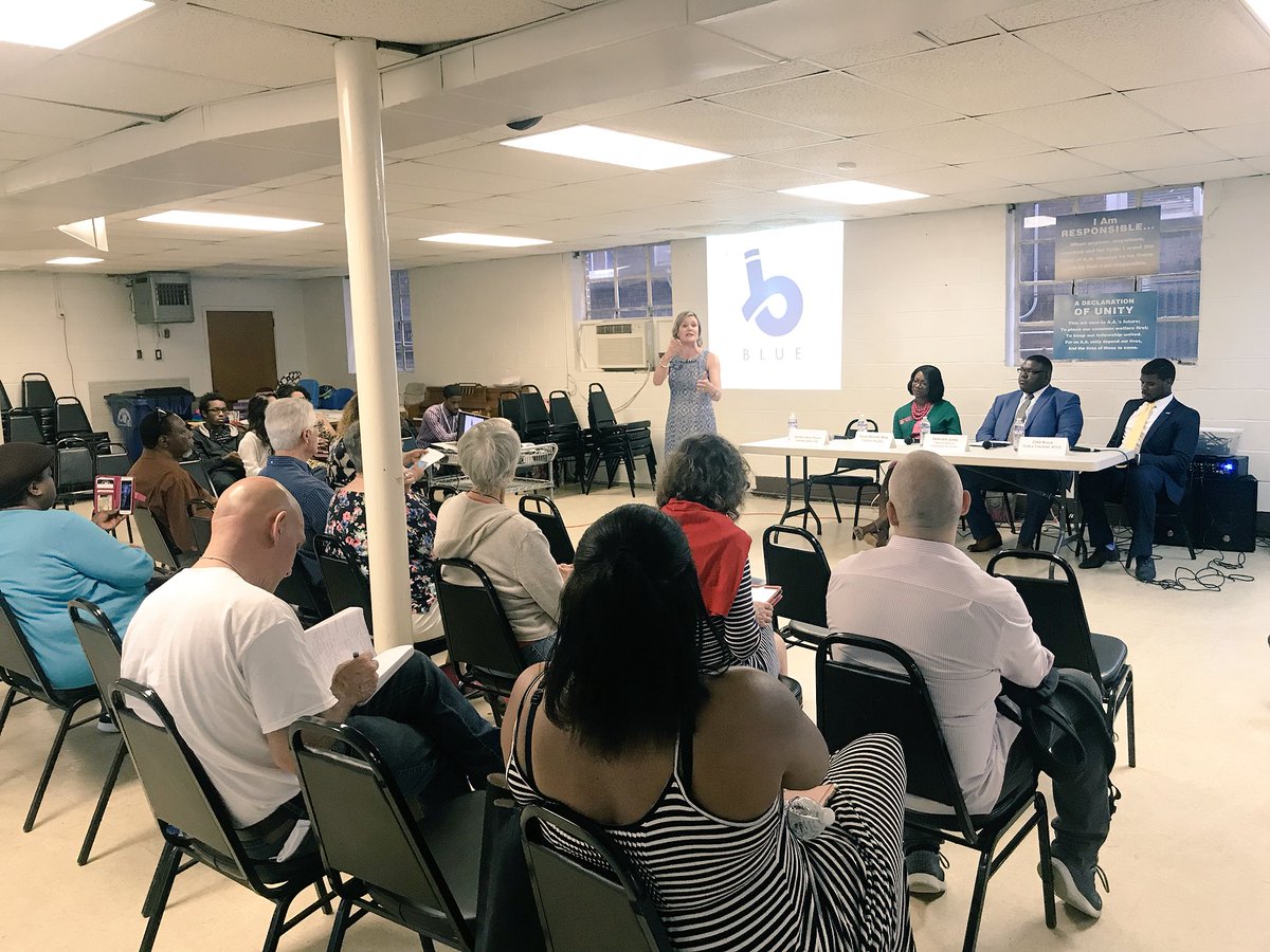 Some of our country’s most powerful movements start in the basement of a church. A huge thanks to <a href="/carolynhugley/">Carolyn Hugley</a> <a href="/elenaparent/">Elena Parent</a> <a href="/BeeForGeorgia/">Bee Nguyen 🐝</a> Chris Bruce of <a href="/ACLUofGA/">ACLU of Georgia</a> &amp; <a href="/DreQJones/">!فلسطين حرة</a> of <a href="/OFA/">Organizing For Action</a> for joining us for a community conversation on #fairmaps &amp; the #2020Census #fairdemocracy