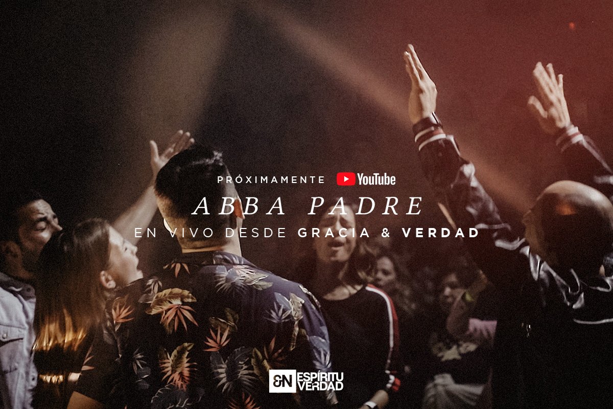 eeyev's tweet image. ABBA PADRE//
Pronto estaremos lanzando un nuevo video en vivo desde Gracia y Verdad, únete a nosotros en este momento de adoración y ¡suscríbete a nuestro canal de youtube!
youtube.com/eeyevmusic
.
.
.
#AbbaPadre
#CantamosAleluya
#Encuentro2018