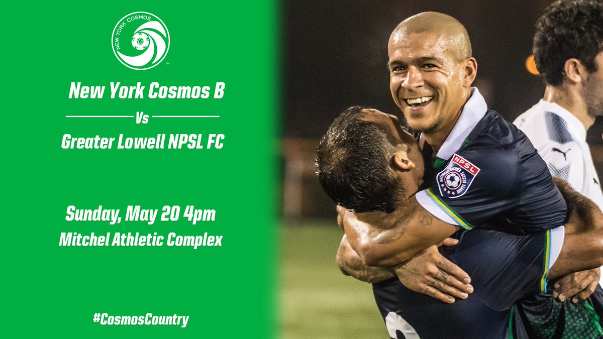 Come out to <a href="/NYCosmosB/">New York Cosmos B</a>'s next home game on Sunday, May 20 against Greater Lowell. 

Might just see even more magic from the boys. #NPSL
