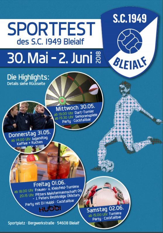 Tautges Marketing En Twitter Flyer Fur Den Sc Bleialf Und Das Sportfest Vom 30 Mai Bis 02 Juni 18 Werbung Print Scbleialf Sportfestbleialf Tautgesmarketing Werbung Marketing T Co Wvqdcr8nxt T Co Favdbnji3i