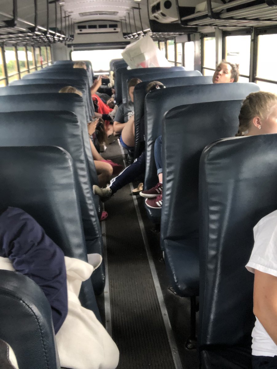 WKHSsoftball's tweet photo. On our way to game 2. Already made it further than yesterday. It’s time to take it!!! #round2state🥊 https://t.co/IpTcn6tywj