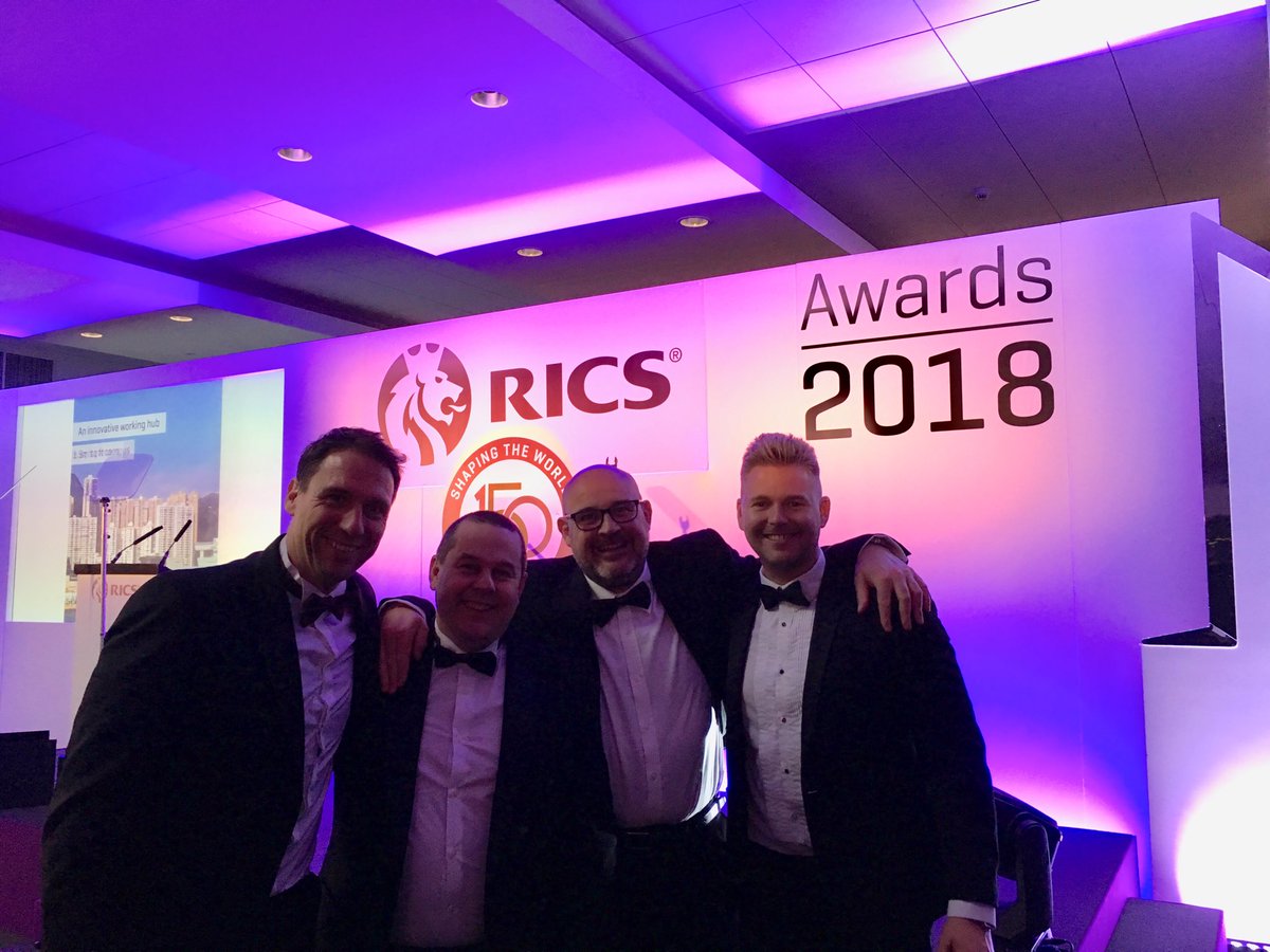 RavenhallIan's tweet photo. Ridge at RICS Awards South West #ridgellp #RICSAwards https://t.co/ZaiMwsuBLp