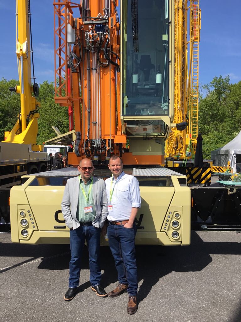 The boys ....... #vertikaldays2018 
Cranes , cranes , cranes #brynthomasgroup <a href="/BJWCRANES/">BJW #CRANES LTD</a> <a href="/BTCRANES/">BRYN THOMAS #CRANES</a>