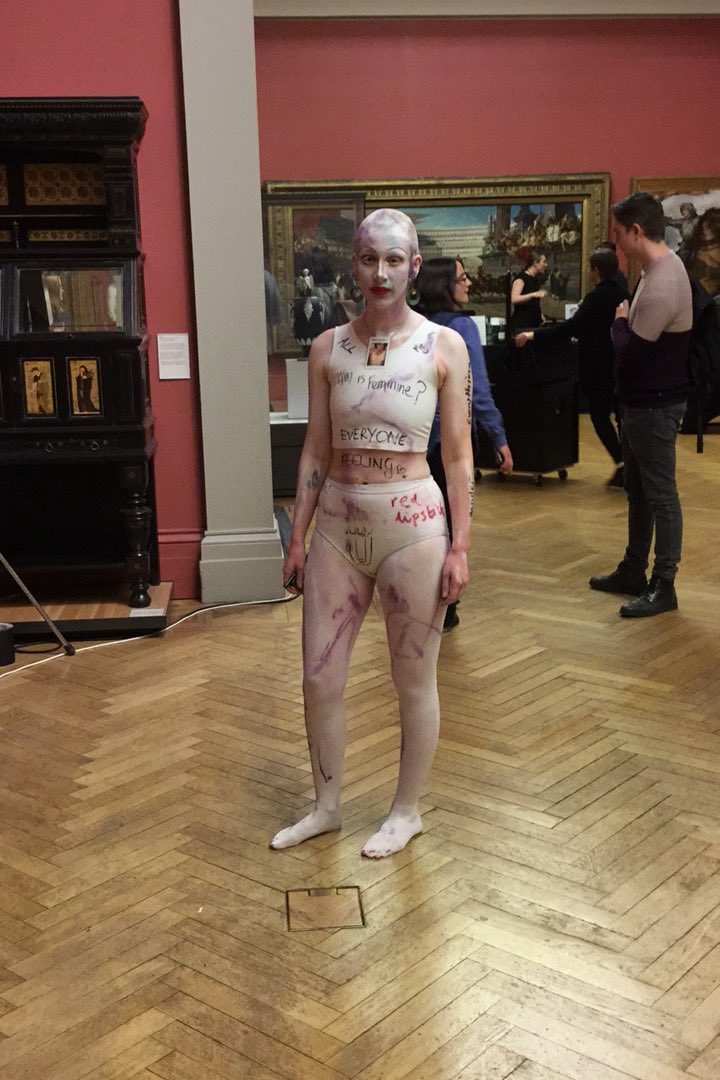 <a href="/MCRAfterHours/">ManchesterAfterHours</a> fab evening at MAG with Family Gorgeous and their interventions around the gallery spaces