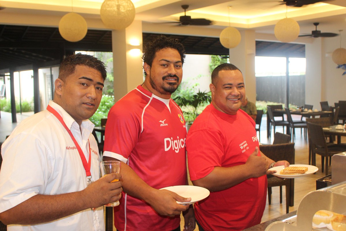 DigicelTO's tweet photo. Mr Ben Kealy, CEO for Digicel Tonga treated all Fathers with a buffet breakfast at Tanoa International Hotel.
From OUR DIGICEL FAMILY, we wish you a Happy Father's Day.
#DigicelTonga #FathersDay #DigicelFamily https://t.co/jox8i88Fam