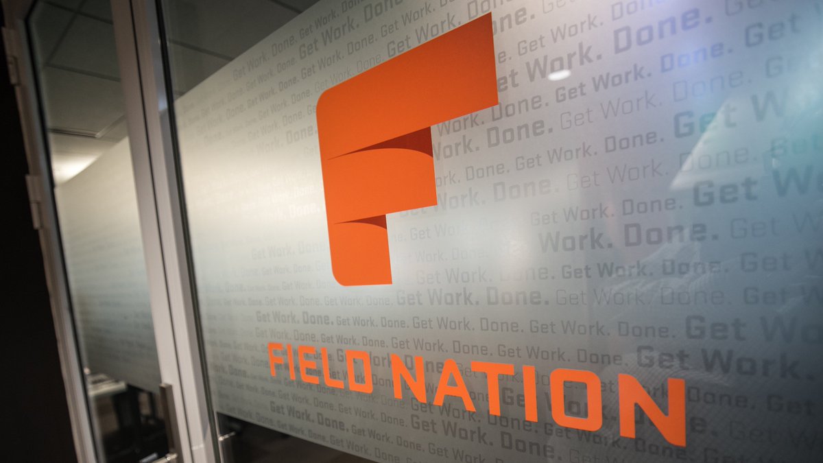 FieldNation's tweet photo. Today we say farewell to our office in the AT&amp;T Tower! We have enjoyed our time in this space since 2014 and are excited about our brand new office in the Baker Center of downtown Minneapolis. Look for more updates on our new space in the next few weeks! https://t.co/efVREkxTF2