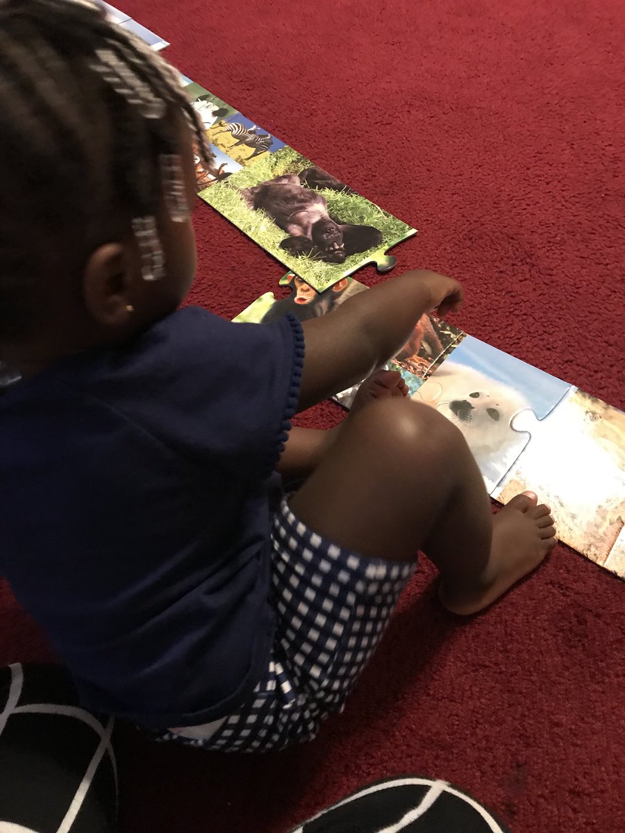 MathwithMorgan's tweet image. Learning about animals with a floor puzzle. #learningstartsathome