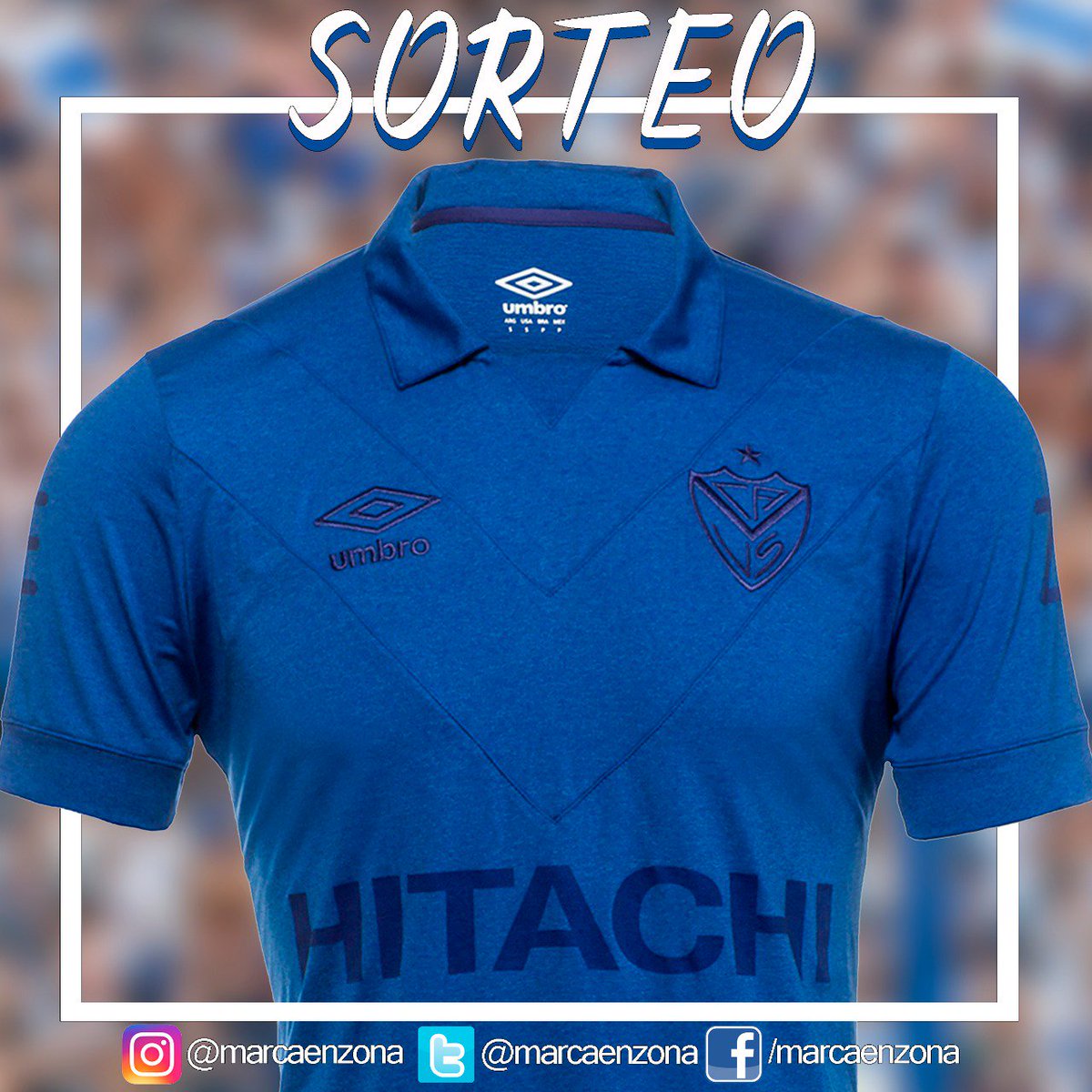 MarcaEnZona's tweet photo. Atentos hinchas de @Velez! Último día para participar del sorteo de la camiseta Umbro
Para participar:
☑️ Hace RT
☑️ Seguir a @UmbroArgentina y @MarcaEnZona https://t.co/e3ecBmMPSQ