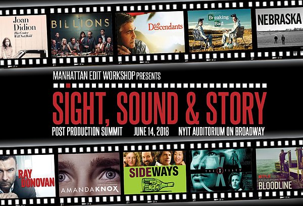 ProductionHUB's tweet photo. Join @MEWShop on June 14th for the @SightSndStory Post-Production Summit. Panels include the art and processes of editing documentary film and episodic television with experienced industry experts. Get your tickets: https://t.co/DYkVutnkoP #NetworkingEvents #EditingWorkshop https://t.co/InhoA64Amo