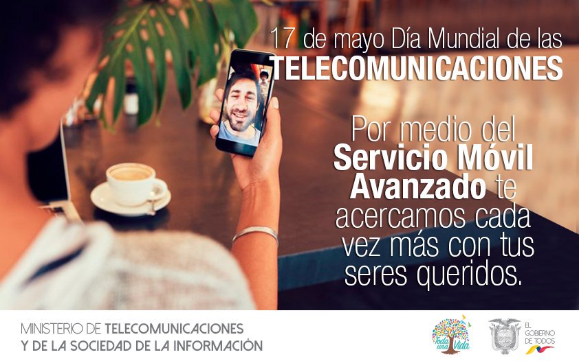 CNTinforma's tweet photo. El MINTEL y su entidad adscrita @Arcotel_ec implementan el acceso al Servicio Móvil Avanzado en el territorio ecuatoriano. Hasta noviembre de 2017 se contaba con una cobertura poblacional del 92.5%, a nivel nacional #LasTecnologíasCambianVidas #DMTSI18 https://t.co/8bwF1z9bb7