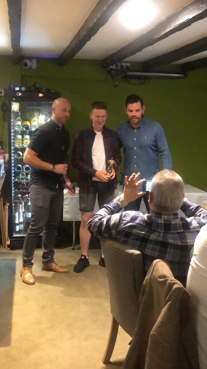 CaerphillyAFC's tweet photo. Congratulations to the following men on their achievements this season!
@Kempton1991 - player of the year &amp; goal of the season!
@nathancook_92 - Players player 
@GTed10 - Top goal scorer 
@iljohn555 - Most improved 
Chris Marsden - club man of the year ⚽️💚 https://t.co/8ncdSylMC8