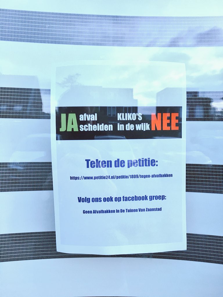 Langzaam worden te posters zichtbaar in de wijk. Een sterk front om de wijk kliko-vrij te houden?! Doe mee! petitie24.nl/petitie/1809/t… #saendelft #assendelft