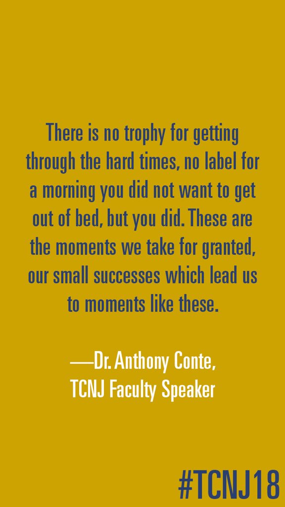 TCNJ's tweet photo. #TCNJ18 https://t.co/w47gMeLZYd