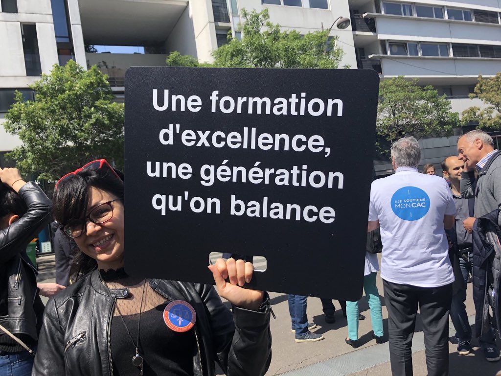 <a href="/BrunoLeMaire/">Bruno Le Maire</a> <a href="/jrcazeneuve/">Jean-René Cazeneuve</a> ,Aujourd’hui, on dit à un étudiant en Audit qui a de bons résultats que ses années d’étude sont inutiles car la profession de #CommissairesAuxComptes est sacrifiée ! INADMISSIBLE ! #FormationdExcellence #GenerationQuonBalance #JeSoutiensMonCac