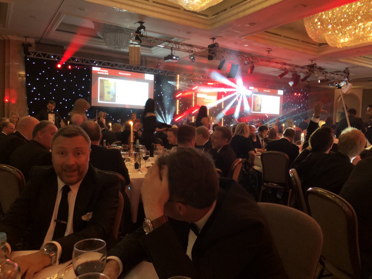 At the #taxawards2018 with <a href="/taxmangaz/">gary brothers</a> - good luck with the award