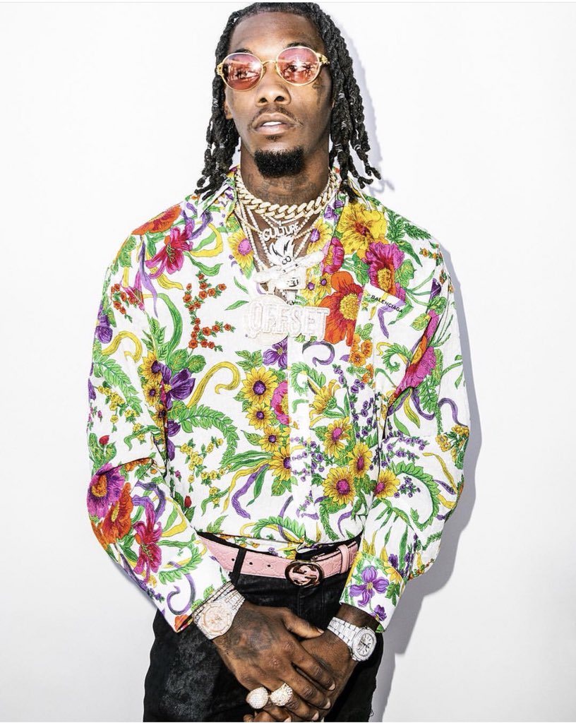 rarerarenews's tweet photo. Migo’s 1/3 @OffsetYRN was hospitalized after a late night car crash Wednesday night. Sources say he is banged up but will be okay https://t.co/zWNF9lN723