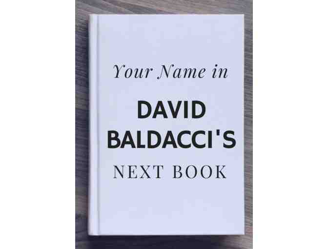 davidbaldacci's tweet photo. Be the winning bidder in this auction and I'll name a character after you in one of my upcoming thrillers: https://t.co/x1xlsowJ9m. @GrandCentralPub @AuthorsGuild https://t.co/3igsNSCx2Z