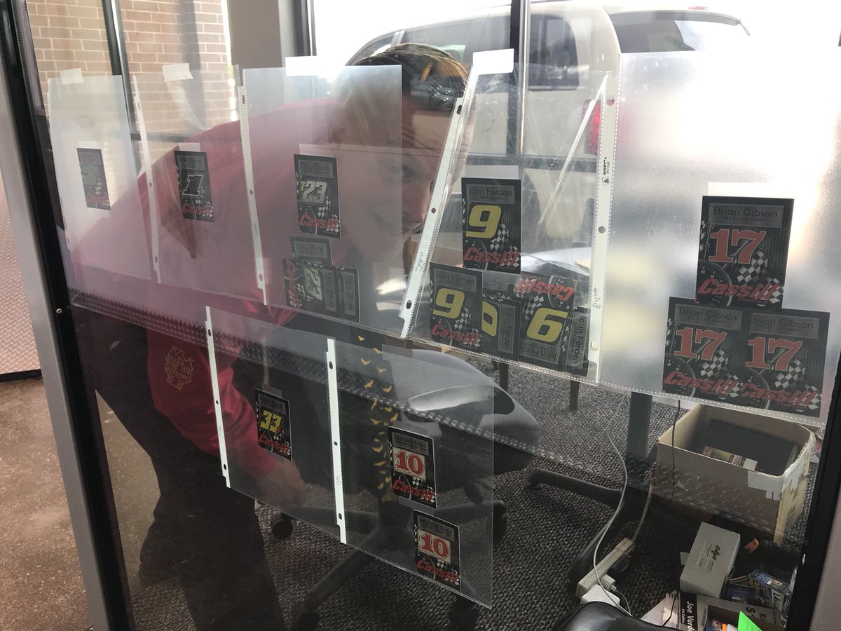 CassillMotors's tweet photo. A couple weeks into the #TeamCassill race for tires and John Ferden is in the lead. @OlsonT23, @bwgibson17 and the others better kick into gear (get it I made a racing pun) https://t.co/3YaXhjSGcg